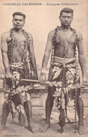 Nouvelle Calédonie - Canaques Calédoniens - Collection Barrau - Costume Traditionnel  - Carte Postale Ancienne - Nieuw-Caledonië