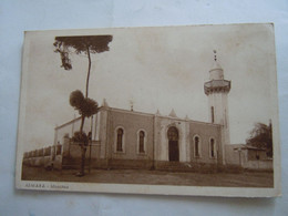 C.P.A. \P.C \KP. ERITREA  ኤርትራ - EX COLONIA ITALIANA - ASMARA  MOSCHEA - Eritrea