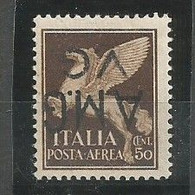 Italy Yugoslavia Italia Venezia Giulia Trieste Sassone Aereo 1b CAPOVOLTA MNH / ** 1945/47 INVERTED Overprint - Mint/hinged