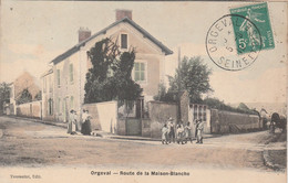 78 - ORGEVAL - Route De La Maison Blanche - Orgeval
