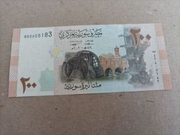 Billete De Siria De 200 Syrian Pounds, UNC - Siria