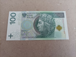 Billete De Polonia De 100 Zlotych, Año 2018, UNC - Pologne