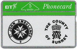 UK - BT - L&G - BTG-016 - El St. John Ambulance Surrey - 132H - 5Units, 500ex, Mint - BT Allgemeine