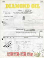 Facture  Diamond Oil Bruxelles Le 11 Juillet 1946 - Documenti