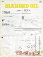 Facture  Diamond Oil Bruxelles Le 11 Juin 1946 - Documents
