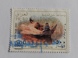 N° 1533       Embarcation Pour Le Transport De Roseaux -  Oblitéré - Iraq