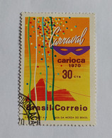 N° 921       Carnaval De Rio  -  Carioca 1970 - Oblitérés