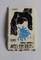 N° 1003       Arts Plastiques  -  150 Ans Du Brésil - Usados