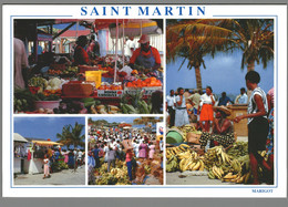 CPM - Saint Martin - Le Marché De Marigot - Saint Martin