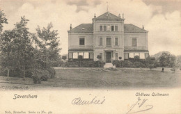 SAVENTHEM - Chateau Quitmann - Carte Circulé Vers Bruxelles - Zaventem