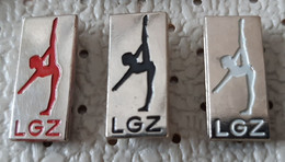 Gymnastic Federation Of Ljubljana LGZ Ljubljanska Gimnasticna Zveza Slovenia Pins - Gymnastik