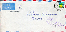 UGANDA, Letter, Cuckoo   /  OUGANDA, Lettre, Coucou - Koekoeken En Toerako's