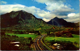 Hawaii Oahu Honolulu Bound Over The Pali 1953 - Oahu