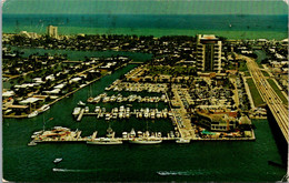 Florida Fort Lauderdale Aerial View Pier 66 1974 - Fort Lauderdale