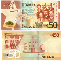 Ghana 50 Cedis 2022 UNC - Ghana