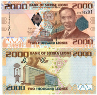 Sierra Leone 2000 Leones 2021 UNC Last Issue - Sierra Leone