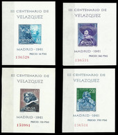 Spain 1961  Imperf Blocks / Velazquez Art  MNH** - Neufs