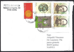 Repubblica Italiana Storia Postale - Posta 4 2023 Affrancata In Lire 5 Val - 2021-...: Marcophilie