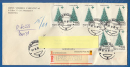 Rumänien; Brief Einschreiben; Infla; 1997; Brasov; Romania - Lettres & Documents