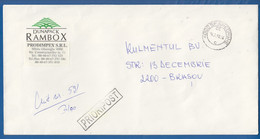 Rumänien; Brief Fabrica Rulmentul; 1998; Sf. Gheorghe; Romania - Storia Postale