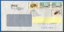 Rumänien; Brief Infla; Firma IKEA Bucuresti; 1997; Bucuresti; Romania - Lettres & Documents