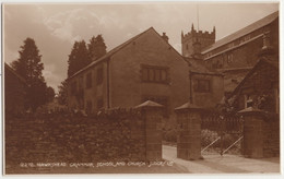 12270. Hawkshead. Grammar School And Church. - Judges Ltd. - (England, U.K.) - Hawkshead