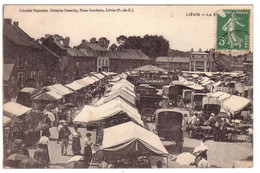 LIEVIN - Le Marché. - Lievin