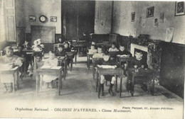 95 Colonie D'AVERNES Orphelinat Des Chemins De Fer Classe Montessori - Avernes