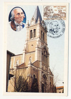 FRANCE => Carte Maximum => 1,80 Saint J.M.B. Vianney, Curé D'Ars - Obl Premier Jour ARS S/Formans 1986 - 1980-1989