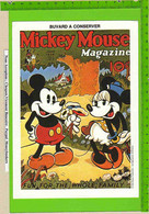 BUVARD : Mickey Mouse Magazine   : Bouquet - Stationeries (flat Articles)