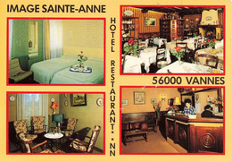 Vannes * Hôtel Restaurant Image Ste Anne * Cp 4 Vues * 8 Place De La Libération - Vannes