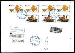 Europa Cept - 2015 - Moldova - Postal History & Philatelic Cover With Registered Letter - 6 - 2015