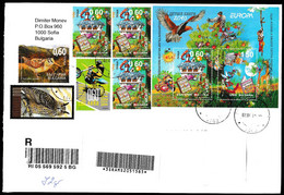 Europa Cept - 2010 - Bulgaria - Postal History & Philatelic Cover With Registered Letter - 9 - 2010