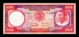 Equatorial Guinea Ecuatorial 1000 Ekuele 1975 Pick 13 Ebc Xf - Guinée Equatoriale