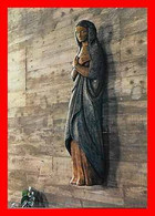 2 CPSM/gf (54) VANDŒUVRE-BRICHAMBEAU. Paroisse St-Fr. D'Assise. Statue De N-D / Ils Le Prirent Pour Le Jardinier...P1309 - Vandoeuvre Les Nancy