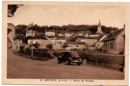 Septeuil 1948 - Route De Houdan N°24 - Renault 4 CV - Septeuil