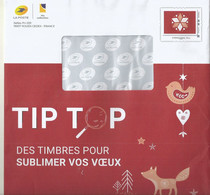 PAP LA POSTE CLUB PHILAPOSTE ENVOI DU CATALOGUE TIP/TOP NOEL 2021. LOT 329221 - Pseudo-interi Di Produzione Ufficiale