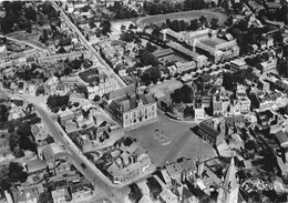 02-CHAUNY- VUE AERIENNE PLACE DE L'HÔTEL DE VILLE - Chauny