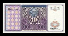 Uzbekistán 10 Sum 1994 Pick 76 Sc Unc - Uzbekistan