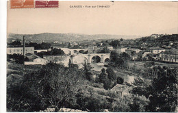 GANGES (34) - VUE SUR L'HERAULT - Ganges