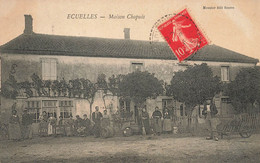 écuelles * 1907 * Maison CHAPUIS * Commerce Magasin Village Villageois - Andere & Zonder Classificatie