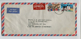 NIGERIA  - Affranchissement Sur Lettre Express - Education Poste - Nigeria (...-1960)