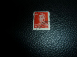 Argentina - Général José De San Martin - 40 Centavos - Yt 569 - Rouge - Oblitéré - Année 1956 - - Used Stamps