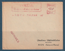 Mdagacar - Machine à Affranchir - Tuléar Du 16 Mars 1957 - Covers & Documents