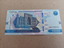 Billete De UZBEKISTAN De 10000 SUM, Año 2021, UNC - Uzbekistan