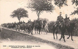 Armée Suisse - Militaire - Schweizer Armee - Militaria - Artillerie De Campagne Batterie En Marche Feldbatterie Marsch - Andere & Zonder Classificatie