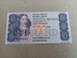 Billete De Sudáfrica De 5 Rand, UNC - Suráfrica