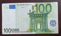 100 Euro 2002 E001 U France Duisenberg Circulated - 100 Euro