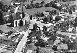 10-VANLAY-VUE AERIENNE SUR LA PLACE - Autres & Non Classés