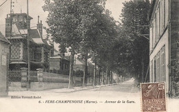 Fère Champenoise * Avenue De La Gare * Villa - Fère-Champenoise